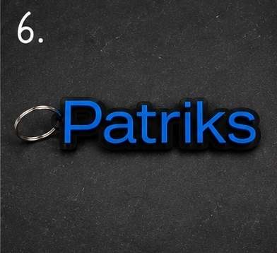 Personalized NAME keychains