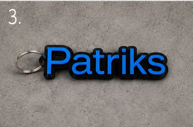 Personalized NAME keychains