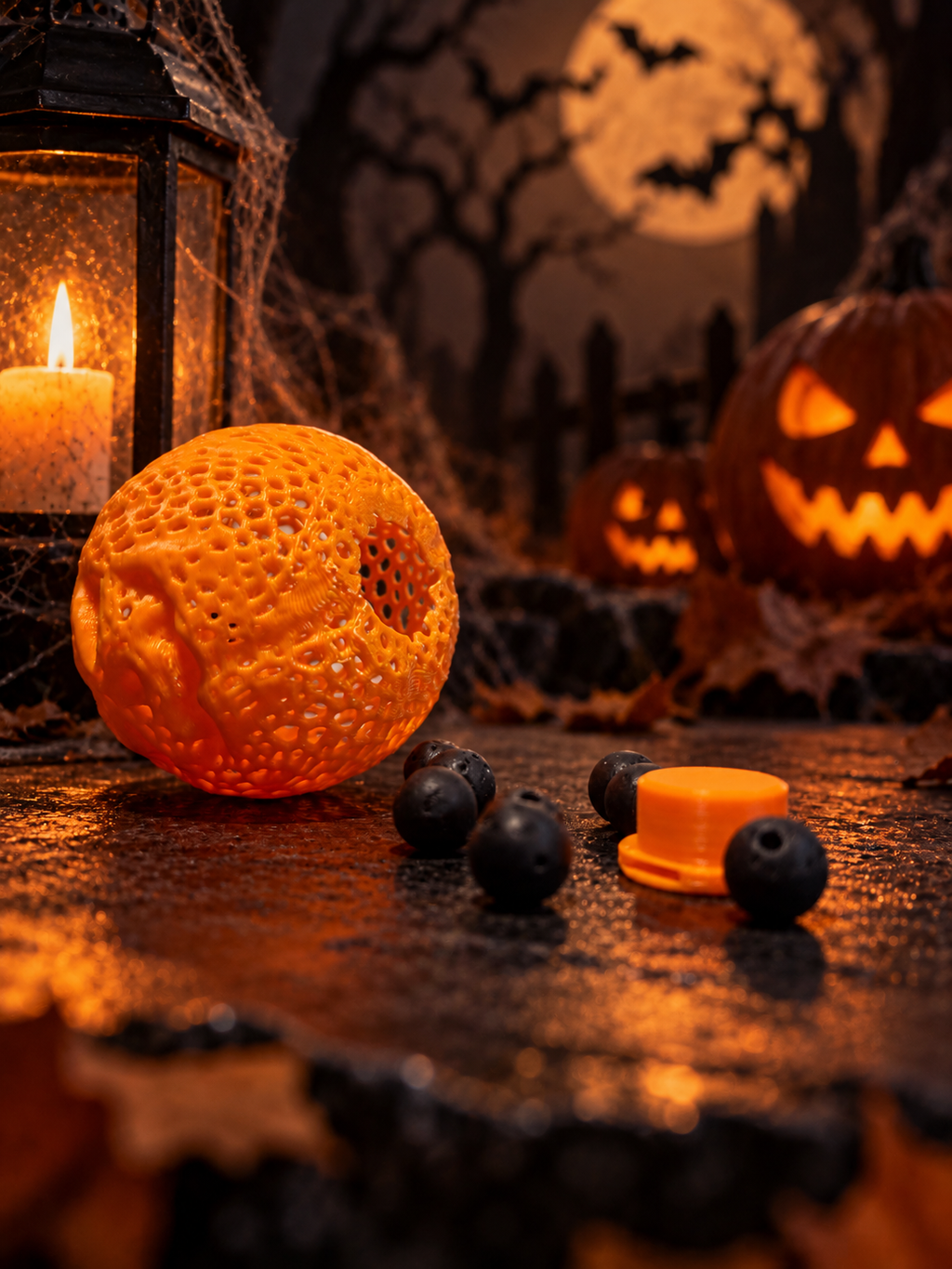 Pumpkin Car Air Freshener
