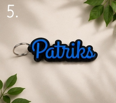 Personalized NAME keychains