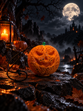 Pumpkin Car Air Freshener