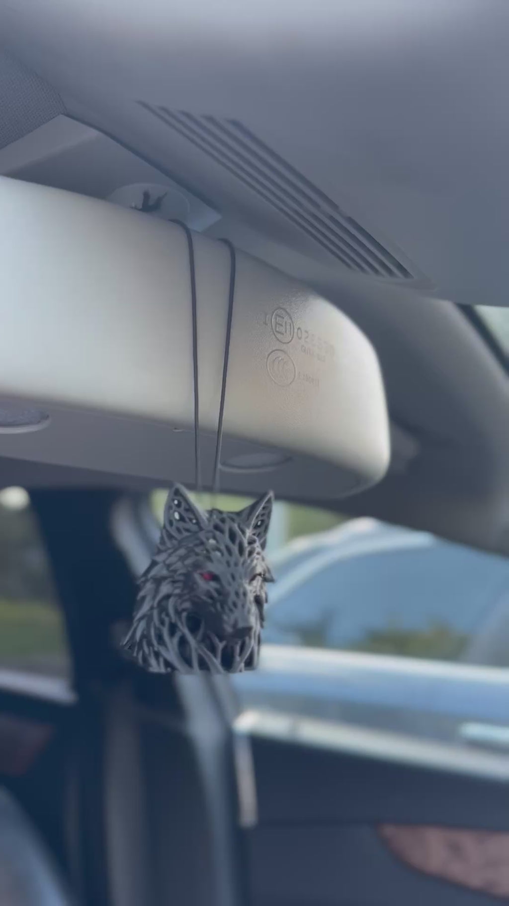 Wolf Car Air Freshener