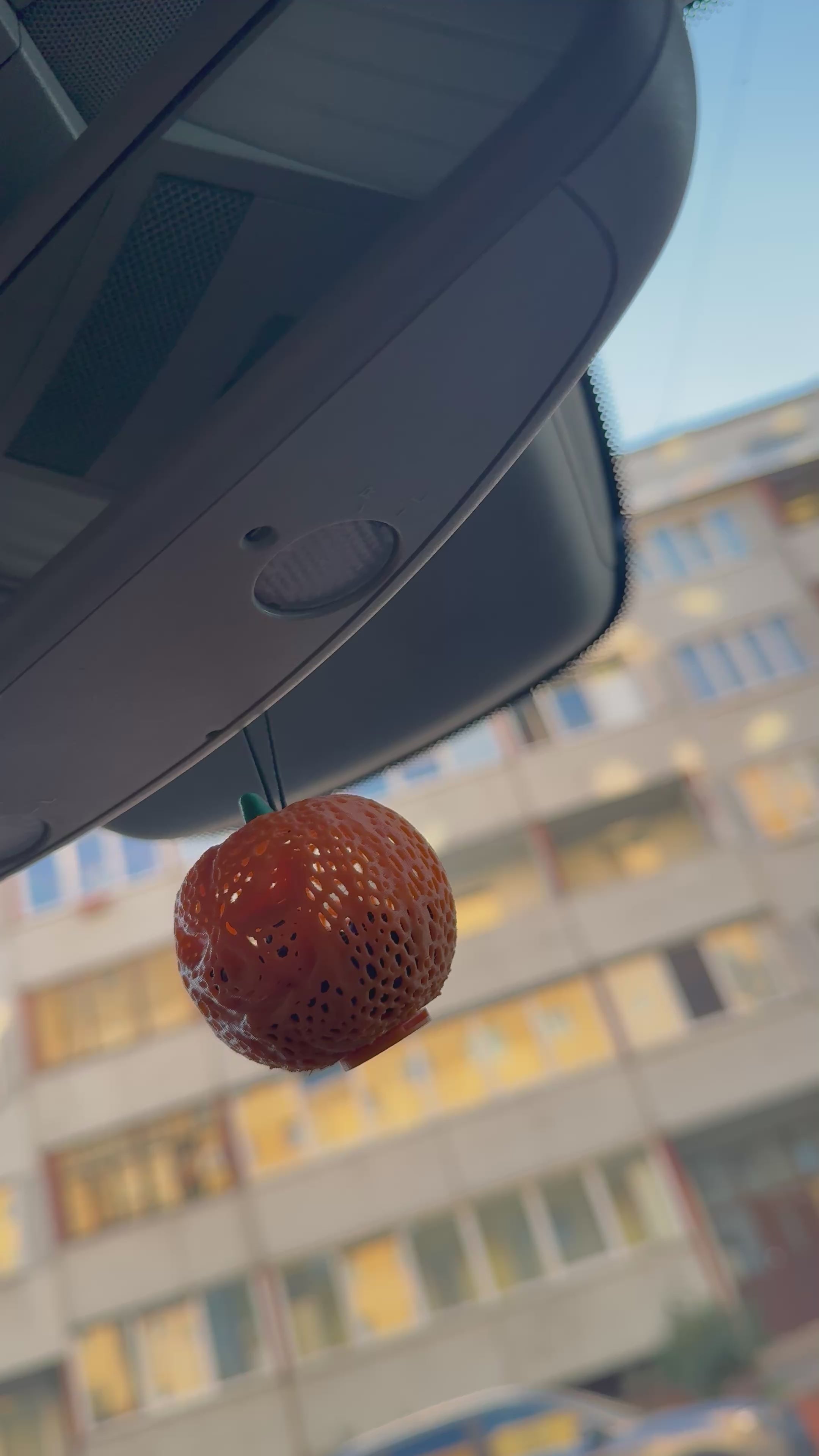 Pumpkin Car Air Freshener