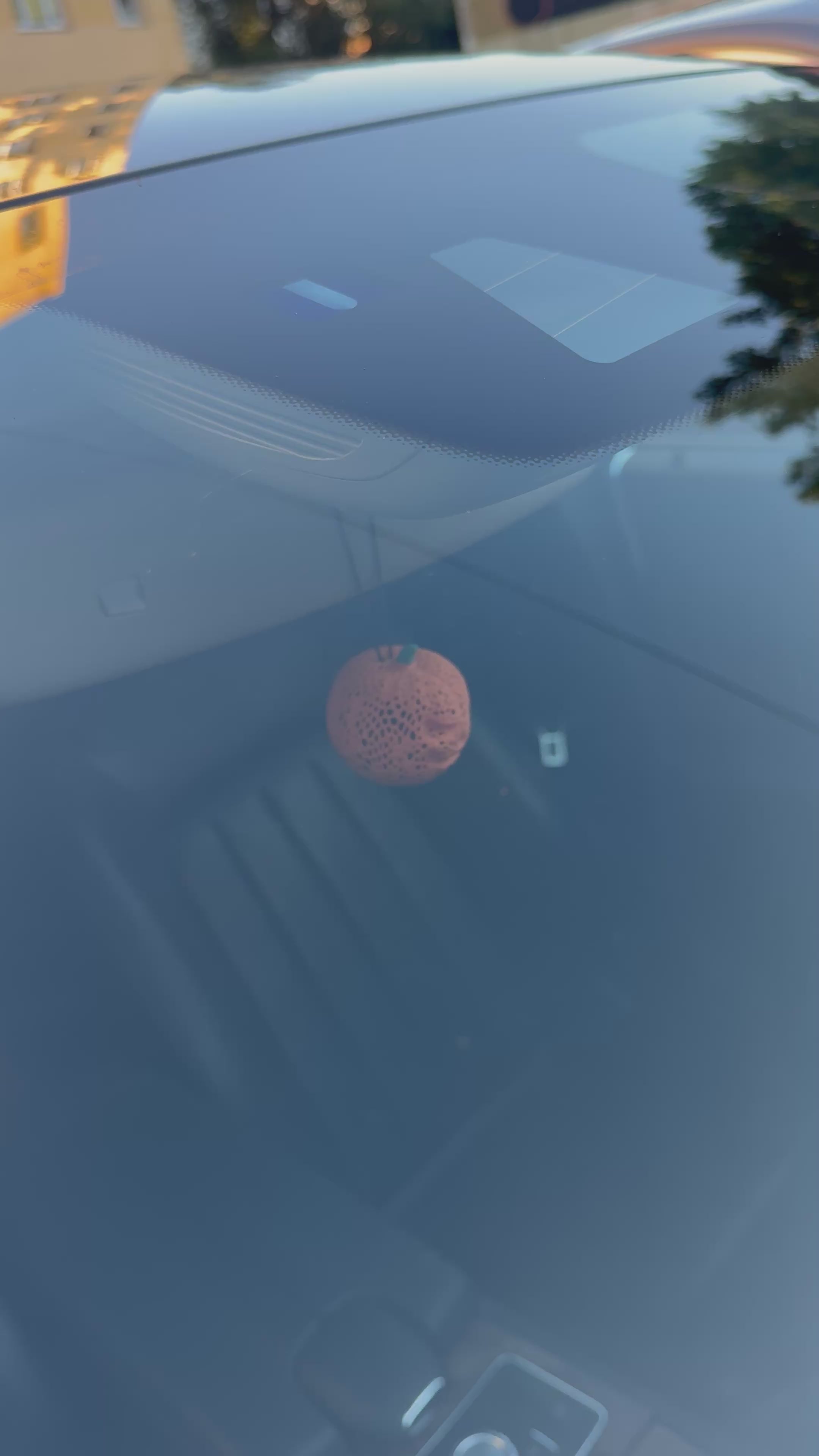 Pumpkin Car Air Freshener